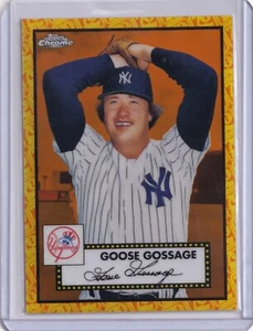 goose gossage printed auto /25 - Picture 1 of 2