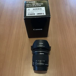 Canon Weitwinkel Zoom EF -S 10 - 18mm, f/4,5-5,6 IS STM - Bild 1 von 1