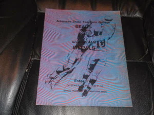 1965 ARKANSAS A&M AT ARKANSAS STATE LEHRER COLLEGE FOOTBALL-PROGRAMM EX-NEUWERTIG  - Bild 1 von 1
