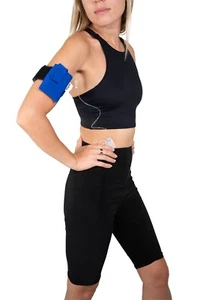 Blauer Insulinpumpenkoffer mit verstellbarem Gurt von Pumpcases für 630G 670G 780G - Bild 1 von 61