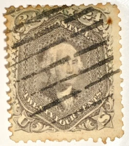 Scott#70or78 US Stamp 24C Used/Hinged K13164 - Picture 1 of 2