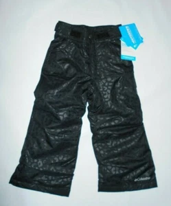Columbia girl's Starchaser Peak II Black snow Pants size 4 / 5 XXS retail $75 - Picture 1 of 6