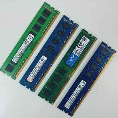 PC Memory RAM DDR3 DDR3L 4GB 8GB 16GB Non-ECC Mixed brands - Image 1 of 4
