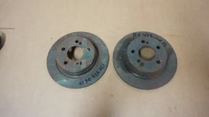 MERCEDES    W124  W203  W202    , REAR  DISC ROTOR BRAKE PAIR ,OEM , 1244230512 - Picture 1 of 8