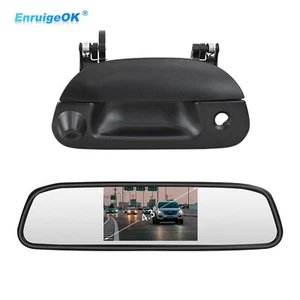 Black Tailgate Handle Backup Camera For Ford F150 1997-2004 +4.3" Monitor Kit - Picture 1 of 18