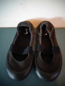 SWYT CULTURE BLACK SLIP ON MARY JANE BALLET FLATS TODDLER GIRLS SIZE 9.5 NWOB - Picture 1 of 4