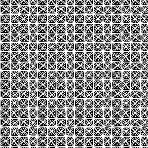 Wilmington Prints - Night & Day - Grids - Black/White, Fabric BTY - Picture 1 of 9