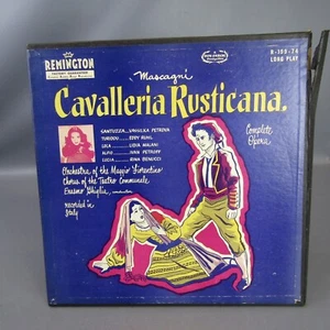 Mascagni Cavalleria Rusticana Complete Opera LP Vinyl Record Album Box Set - Foto 1 di 6
