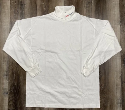 Kodak Golf Cuello Alto Manga Larga Talla Grande Fotografía Blanco De Colección Años 90 Nuevo Sin Etiquetas Foto 1 de 4