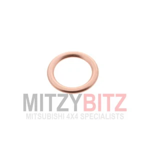 OIL SUMP DRAIN PLUG WASHER 14MM FOR MITSUBISHI OUTLANDER GF3W 2.4 - Picture 1 of 6
