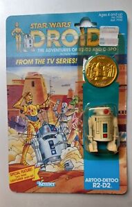 Vintage 1985 Kenner Canada Star Wars Droids Cartoon R2-D2 Artoo Detoo MOC