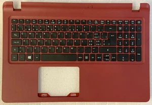 Keyboard Qwertz Swiss-German Acer Aspire ES1-523 6B.GD1N2.011 TOPCASE Red - Picture 1 of 3