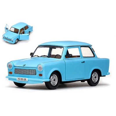 TRABANT 601 1964 LIGHT BLUE 1:18 Sunstar Auto Stradali Modellino Nuovo - Immagine 1 di 3