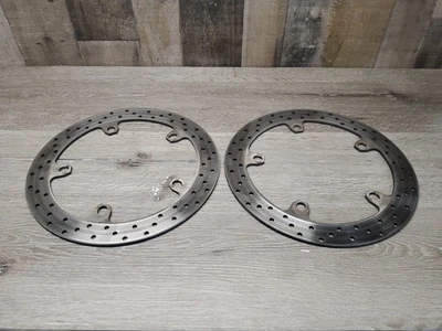 2004 04 01-05 BMW R1150RT R1150 llanta delantera discos de freno par de rotores  Foto 1 de 4