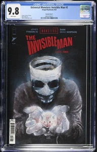 Universal Monsters: Invisible Man #2 - Simmonds 1:75 Incentive Cover - CGC 9.8 - Picture 1 of 2