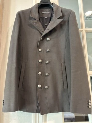 New! John Varvatos, Slim Fit Double Breasted Button Jacket, Iron Grey, Sz: 50 - Image 1 of 4