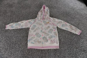 Disney Princess Hoodie Girls 7 Full Zip Castle Hooded Jacket Princesses - Picture 1 of 11