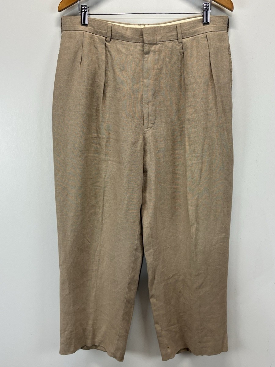 90’s Polo Ralph Lauren linen slacks 90s POLO Ralph Lauren 