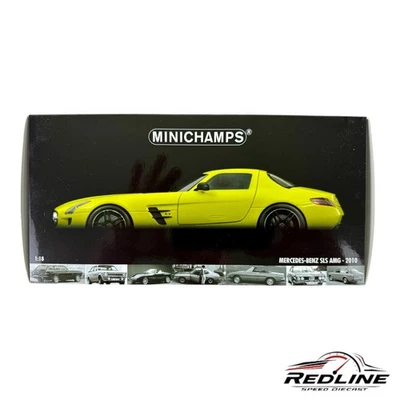 🇺🇸🇺🇸🇺🇸Minichamps Mercedes SLS AMG 2010 Amarillo 1:18 GS🇺🇸🇺🇸🇺🇸 Foto 1 de 4