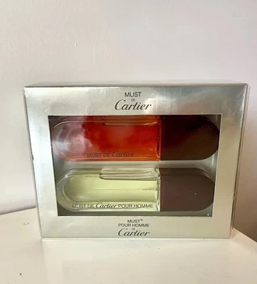 Must De Cartier женщина мужчин туалетная вода 2 x 30 мл спрей комплект должен залить Homme - Изображение 1 из 3