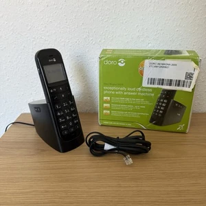 Doro Magna Loud Cordless Landline Phone With Answering Machine - Zdjęcie 1 z 6