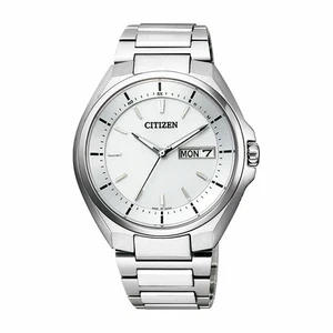 CITIZEN ATTESA AT6050-54A Eco-Drive radio-controlled watch with day-date display - Picture 1 of 1