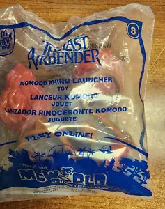 McDonald's Happy Meal 2010 The Last Airbender #8 Komodo Rhino Launcher - Imagen 1 de 2