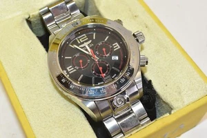 Invicta Mens Grand Speedway Analog Chronograph Wrist Watch Model 4218 Silver - Picture 1 of 7