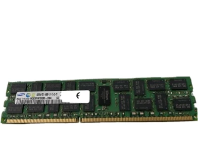 Samsung 8GB 2Rx4 PC3-14900R DDR3-1866 ECC REG 1.5v 240pin RDIMM M393B1K70QB0-CMA - Image 1 of 3