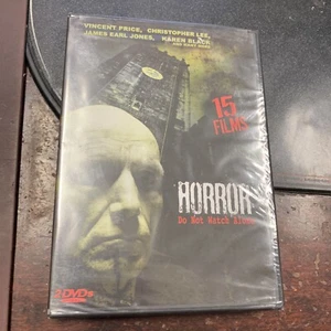 15 Horror Films Do Not Watch Alone, DVD Set, Vincent Price, James Earl Jones - Picture 1 of 3