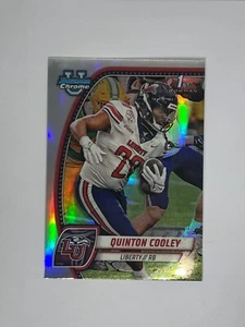 2024 Bowman Chrome University U Football Silver Refractor Quinton Cooley - Picture 1 of 2