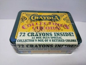 Crayola Collector's Colors LIMITED EDITION! 72 Crayons; 8 retired! NEW IN BOX! - Picture 1 of 6