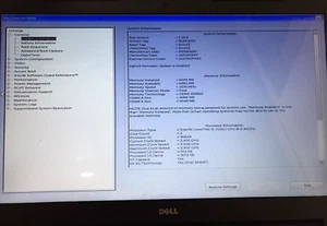 Dell Inspiron 15 5566 Intel Core i3-7100U 2.4GHz 6GB RAM NO HDD Boots to BIOS - Picture 1 of 11