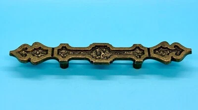 Brass Mid Century Modern MCM Vintage Hardware Cabinet Handle Drawer Door Pull - Image 1 of 4