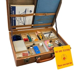 Vintage Houghton Mifflin Stanford-Binet Intelligence Scale Test Kit With Case - Bild 1 von 22