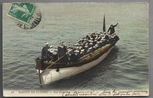 CPA -- MARINE DE GUERRE UNE BALEINIERE . 1912 . 781.K - Bild 1 von 1