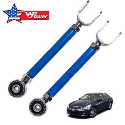 2pcs Adjustable Rear Camber Kit for Nissan 370Z & Infiniti G25 G35 G37 FX QX EX - Image 1 of 4