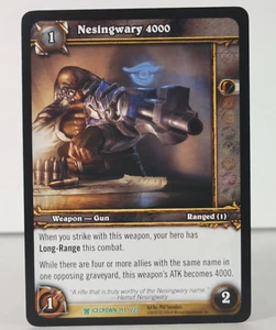 Nesingwary 4000 - Icecrown - 197/220 - Wow TCG - Uncommon- A - Picture 1 of 5