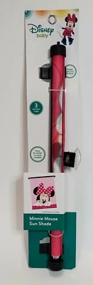 Minnie Mouse Parasol Disney Bebé Rosa Succión Retráctil Juego de 2 LEER Foto 1 de 4
