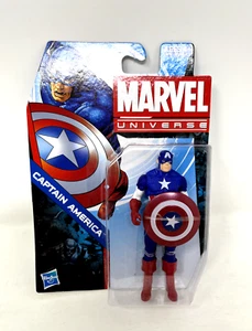 Marvel Universe Captain America 3.75 Inch Action Figure 2011 Hasbro NEW - Picture 1 of 2