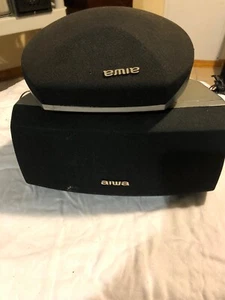 pair of Aiwa SX-R275 Surround Component Satellite Speakers 40 watt 8 ohm tested - Picture 1 of 1
