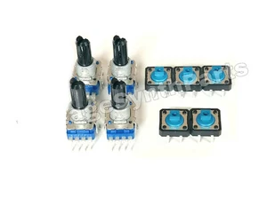 WALDORF Miniworks 4 Pole Filter Resource Kit Potentiometer + Tact Switches - Picture 1 of 2