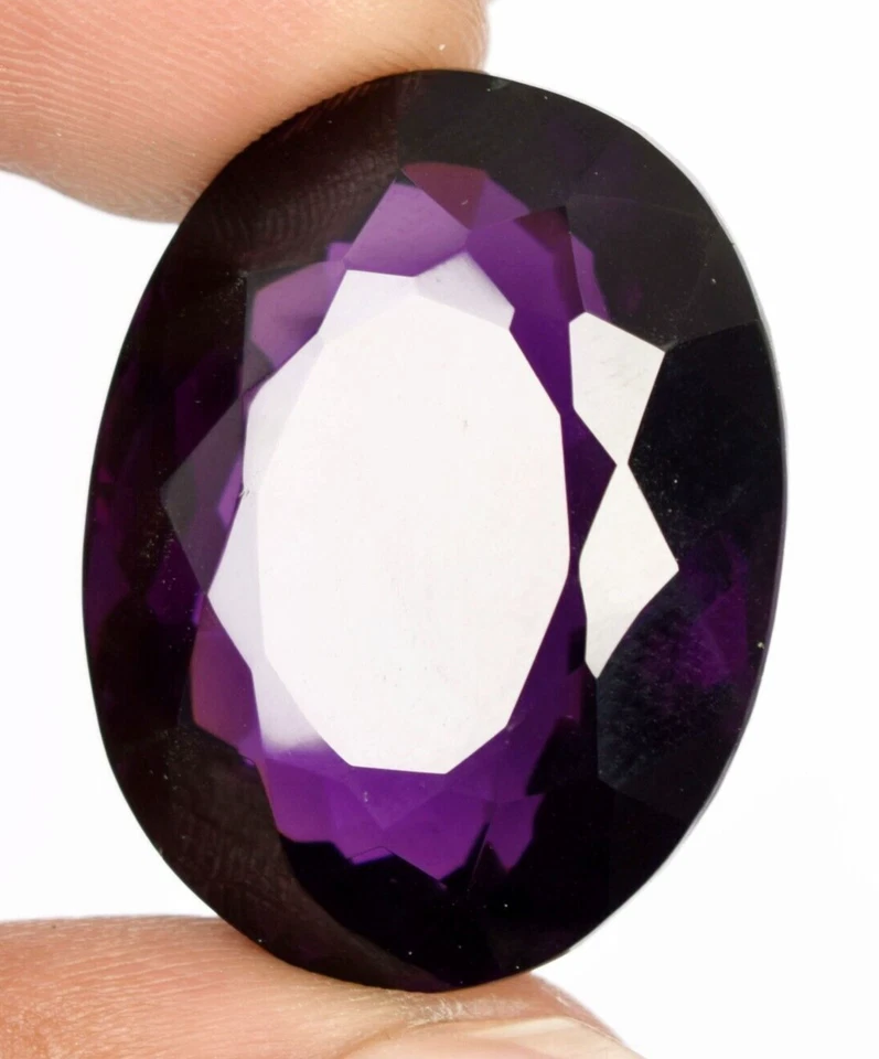 AAA+ Purple Amethyst 71.45 Ct. Oval Cut Loose Gemstone Gift for Pendant Jewelry - Image 1 of 4