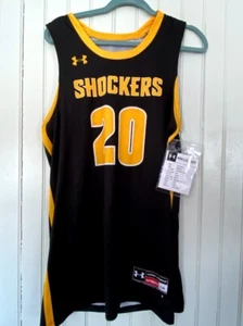 Wichita State Shockers #20 Under Armour AF Showtime Basketball Jersey Size Large - Picture 1 of 3