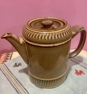 70s/80s DENBY ( England) SONNET COFFEE POT XL 5-Cup Size EUC - Picture 1 of 15