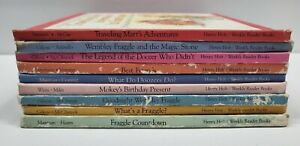 Lot Of 9 Jim Henson's Fraggle Rock Weekly Reader Books, Hardcover