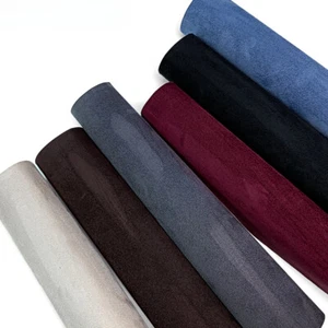 Car Interior Modification Stickers Suede Fabric Vinyl Auto Self-adhesive Film - Picture 1 of 30