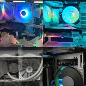 12cm Water Cooling Pump Radiator Support Holder Arched Water Pump Bracket - Photo 1/9