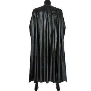 The Batman 2022 Bruce Wayne Robert Cloak Pattinson Faux Leather Cosplay Cape 