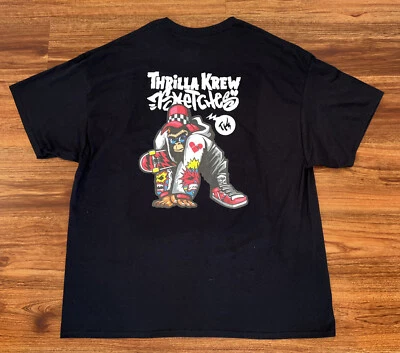 Camiseta Thrilla Krew Sketches Para Hombre XXL Manga Corta Gorila Surf Surf Nazar Foto 1 de 3